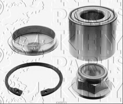KEY PARTS kwb915 -  Комплект подшипника ступицы колеса